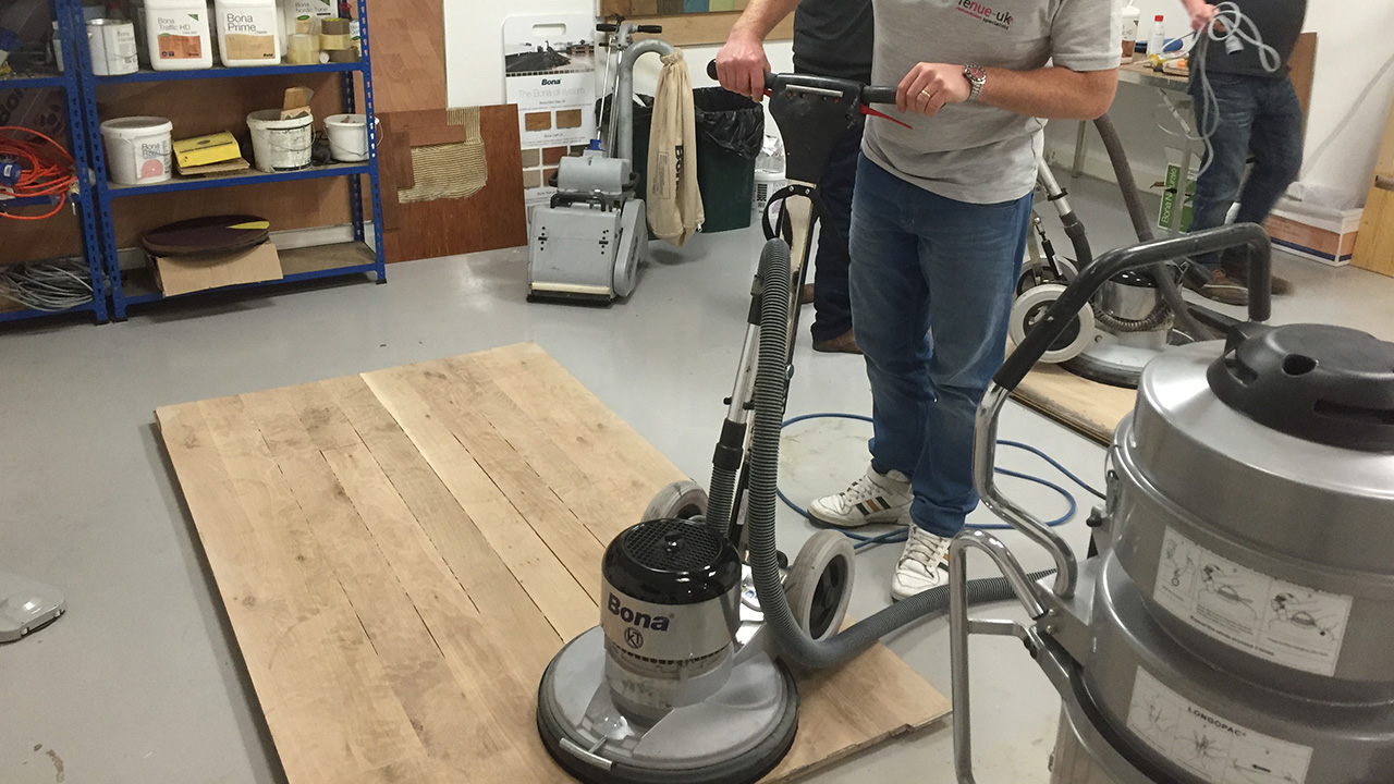 Wood Floor Restoration at Bona Limited Wood Floor Restoration, Renue UK